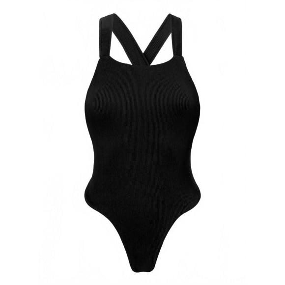 NEW RIO DE SOL cotele jacinto olivia one piece in black - Picture 1 of 3